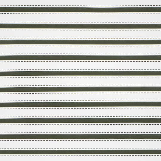 Michaels, 30" x 24ft. Green & White Stripes Gift Wrap by Celebrate It™ – Category: Roll Wrap